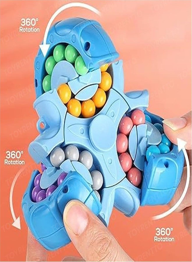 MAXADIL Multicolour Magical Bean Puzzle Toy - Educational Fidget Toy for Kids and Adults - Creative Sensory Game to Improve Focus, Coordination, and Cognitive Skills - Image 5